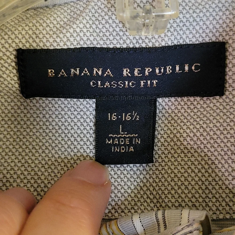 Banana Republic gray shirt